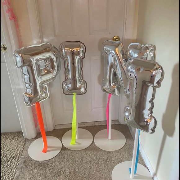 🛑🛑🛑SOLD Victoria’s Secret PINK Balloon Display “P I I N”Store Prop - Picture 5 of 5